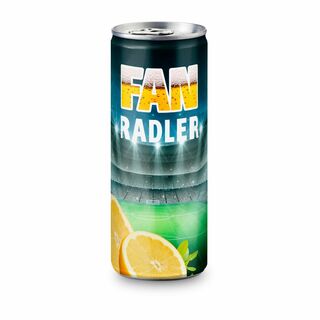 Radler - Bier und Zitronenlimonade - FB-Etikett Soft-Touch, 250 ml 2P033HS