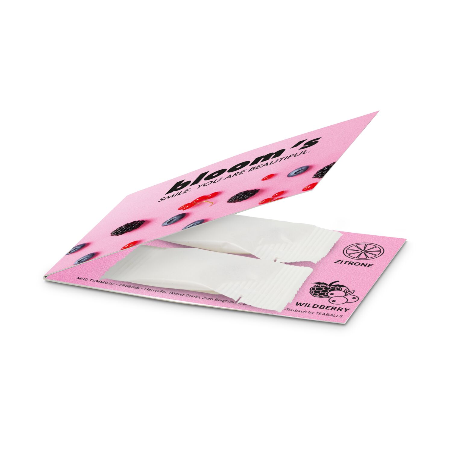 Promo Drops by TEABALLS - 2 Sachets (1x Wildberry + 1x Zitrone) 2P083ab