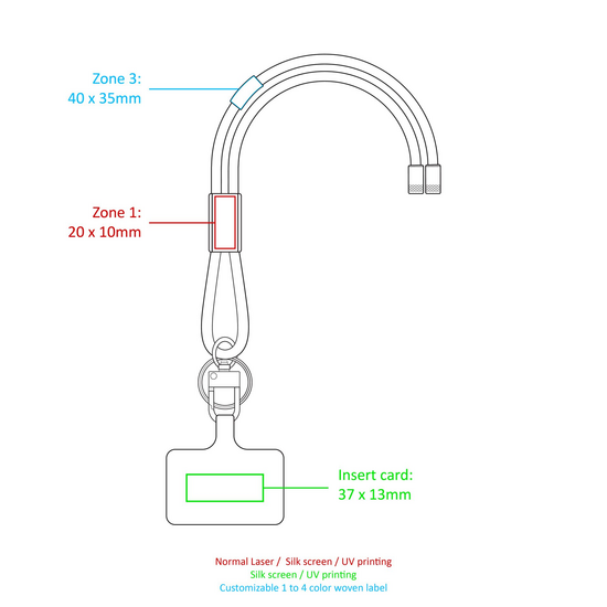rPET-Handgelenkband customized