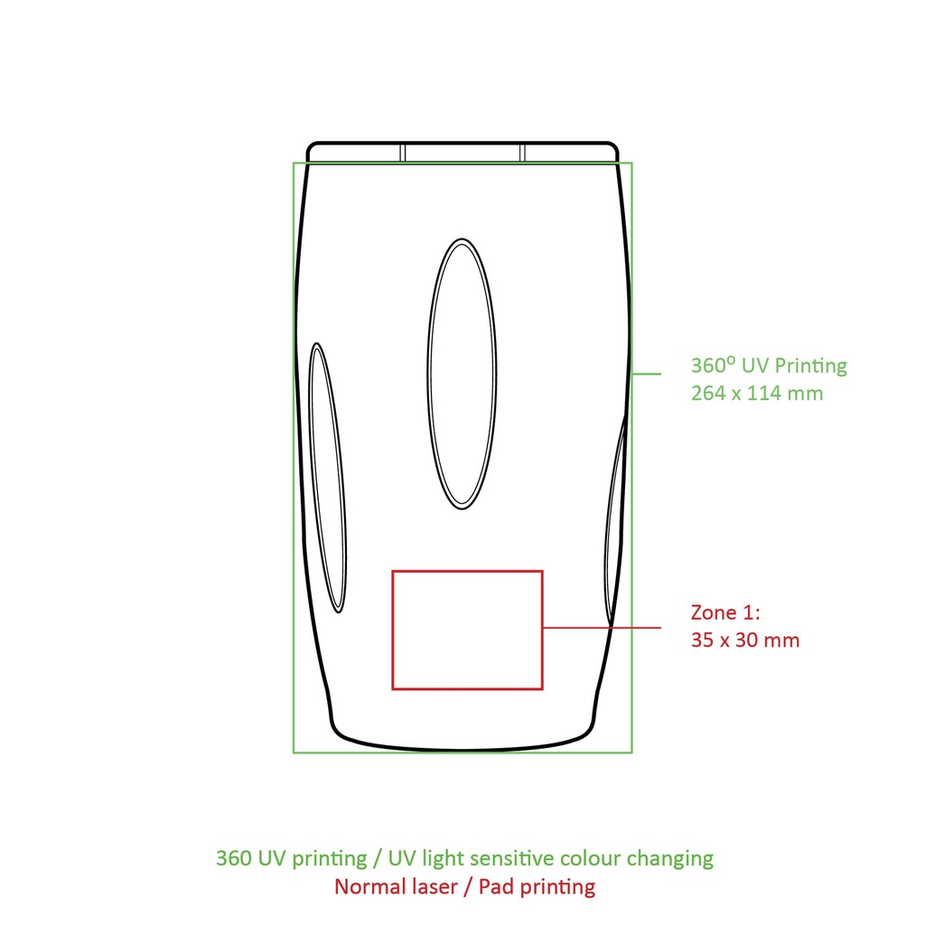 doppelwandiger Vakkuumbecher, customized