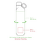 2-in-1 Flasche L customized