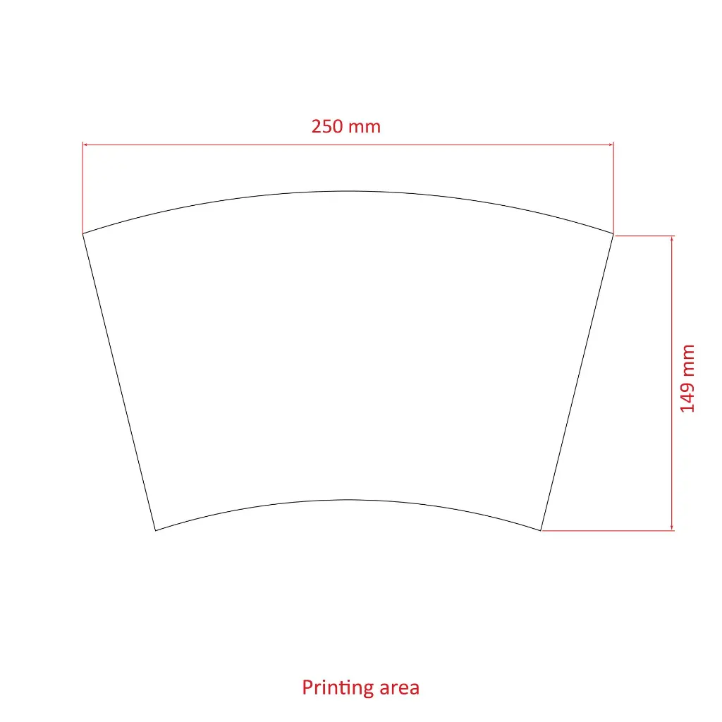 Aluminiumbecher mit Farbwechsel L, customized