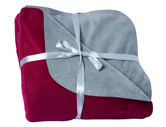 Duodecke Fleece/Coral 180 x 130 cm