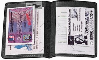 CreativDesign® Ausweistasche "Paper Label 2"