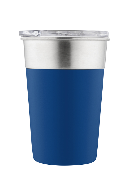 Metmaxx® Thermobecher "SteelColourCupComplete“