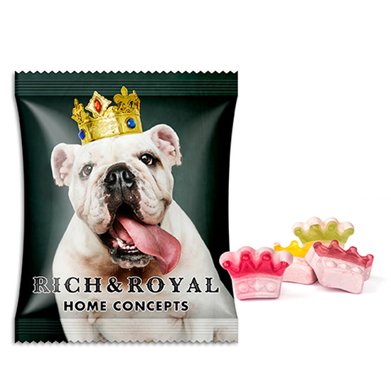 Beauty Sweeties 16,4 g Kronen Standard-Folie weiß