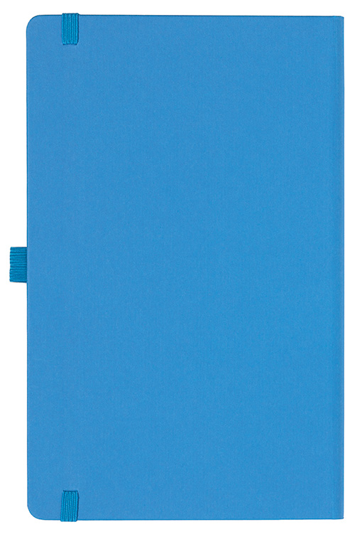 Notizbuch Style Medium im Format 13x21cm, Inhalt blanco, Einband Fancy in der Farbe China Blue