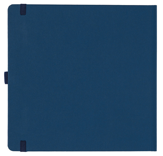 Notizbuch Style Square im Format 17,5x17,5cm, Inhalt blanco, Einband Fancy in der Farbe Royal Blue