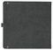 Notizbuch Style Square im Format 17,5x17,5cm, Inhalt liniert, Einband Slinky in der Farbe Dark Grey