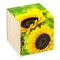 Pflanz-Holz - Standardmotiv - Sonnenblume - ohne Lasergravur