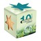 Pflanz-Holz Star-Box mit Samen - Ringelblume, 1 Seite gelasert
