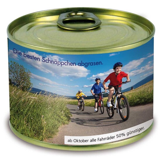 Natur-Konserve mit Samen - Margerite