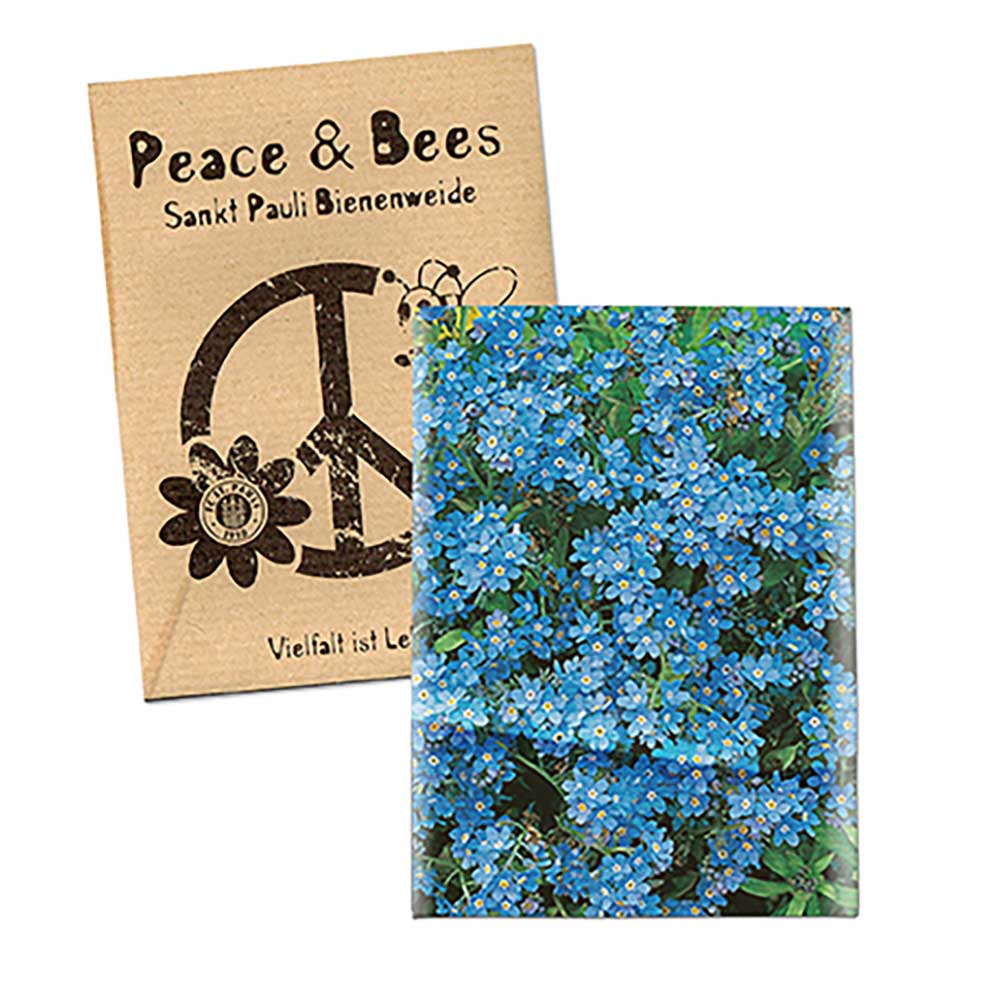 Samentütchen Mini - Natronkraftpapier - Vergissmeinnicht