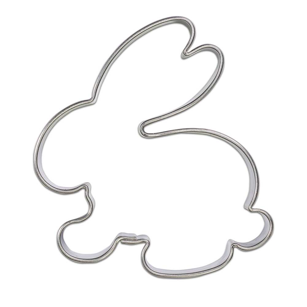 Backförmchen Single-Pack - Ostern - Hase 2 4/0-c, Lasergravur