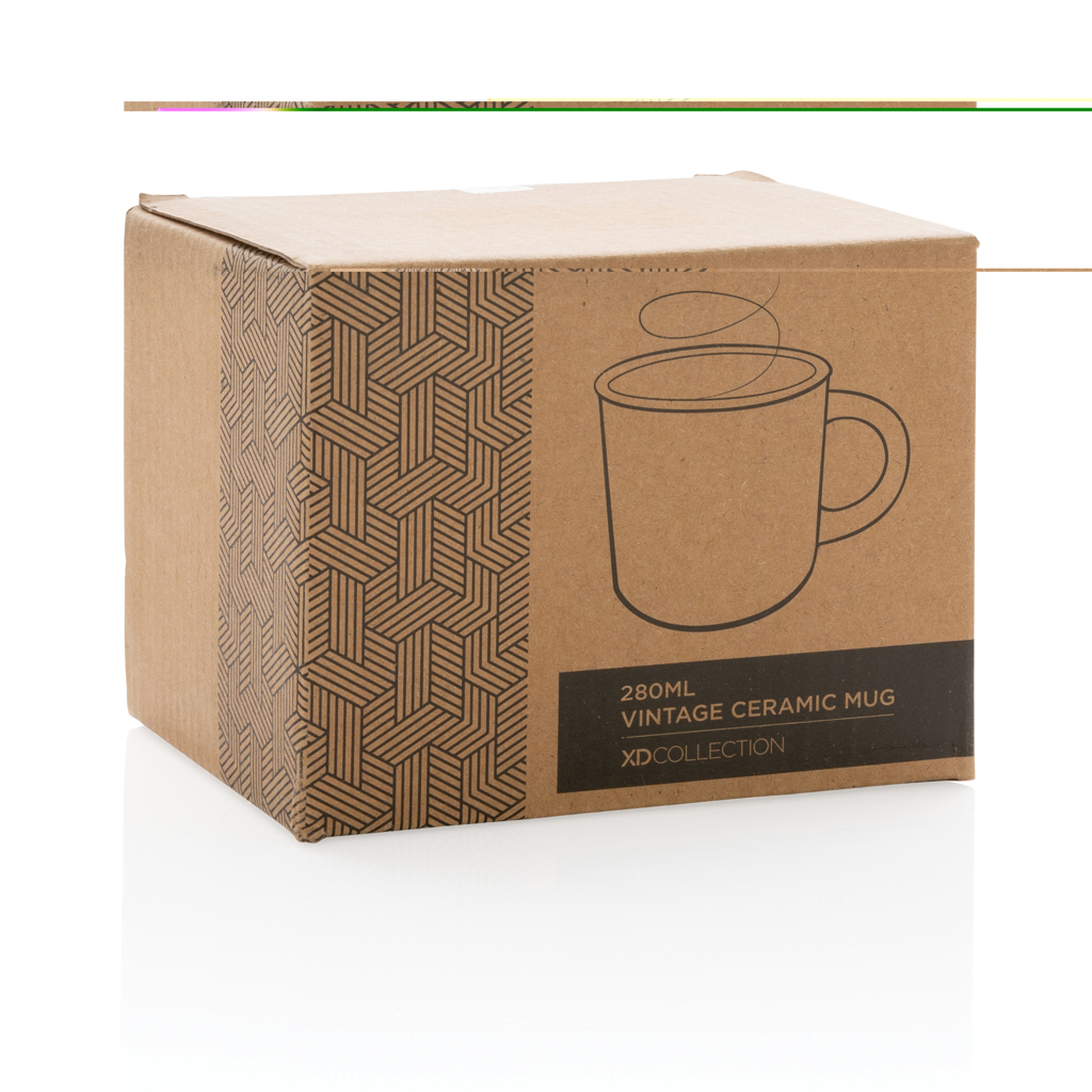 Vintage Keramiktasse, 280ml