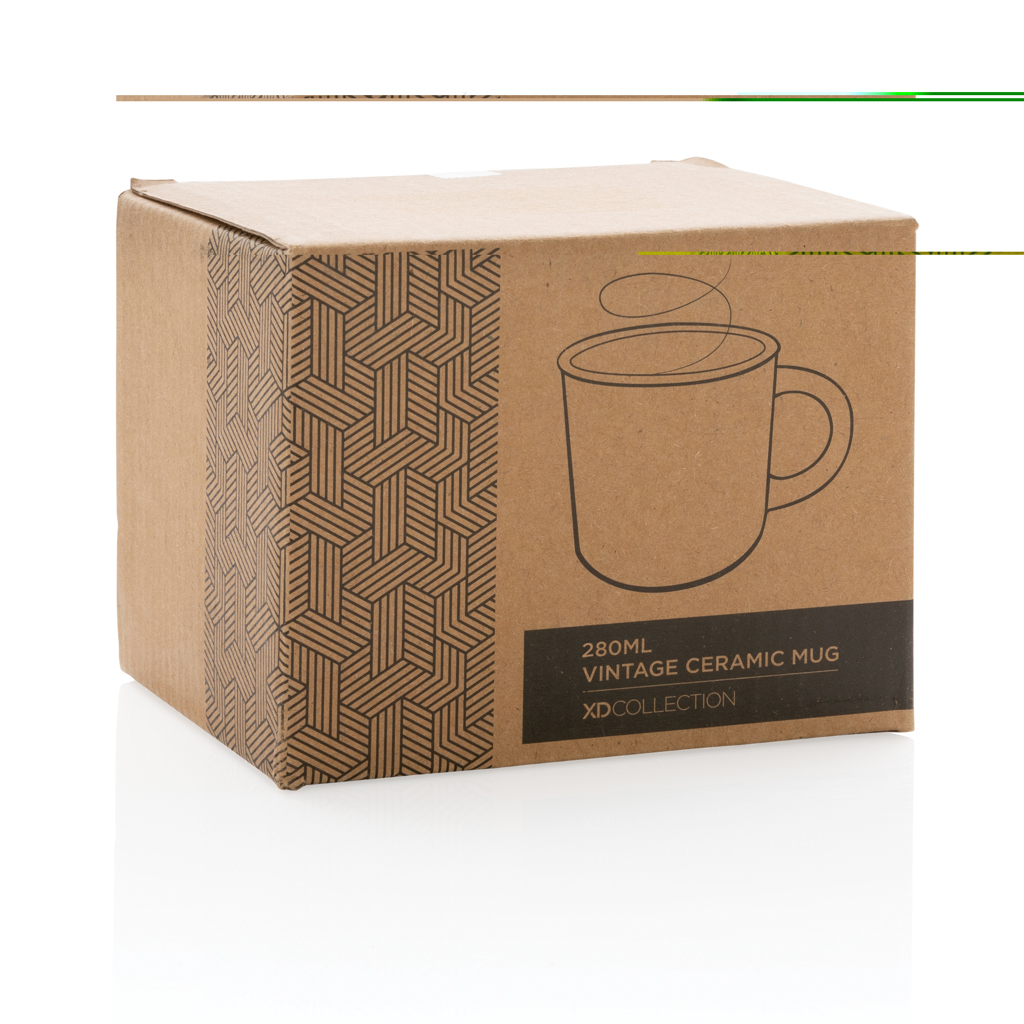 Vintage Keramiktasse, 280ml