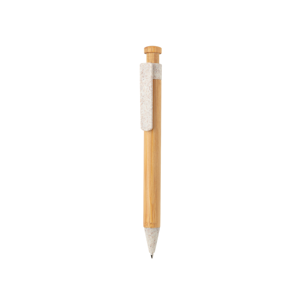 Bambus Stift mit Wheatstraw-Clip