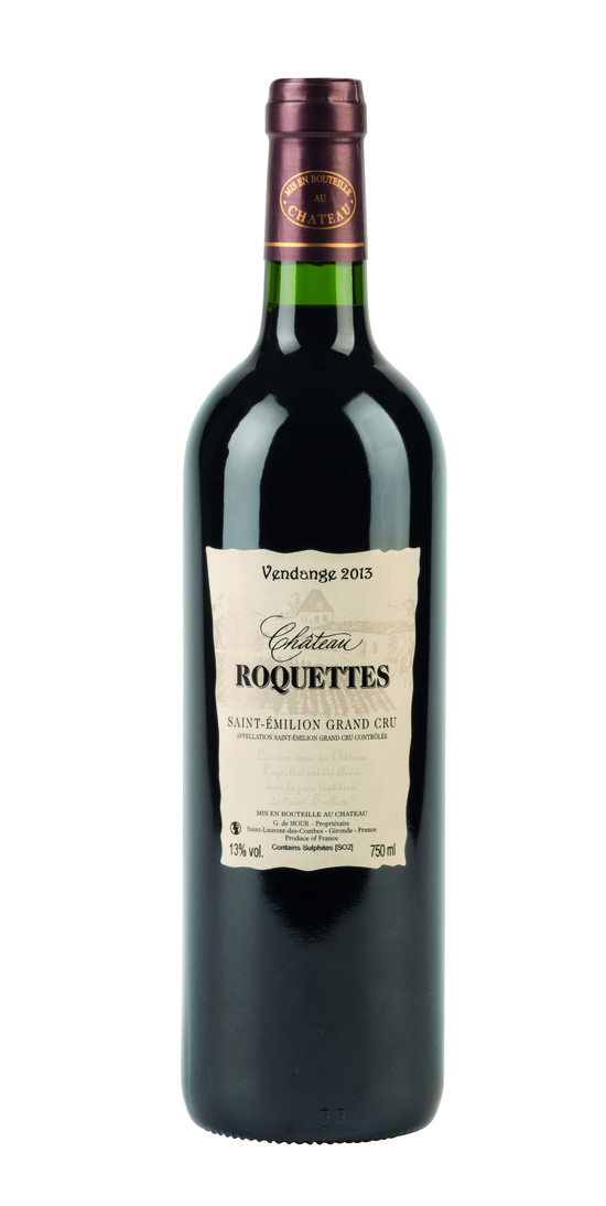 Rotwein CHÂTEAU ROQUETTES – SAINT-ÉMILION