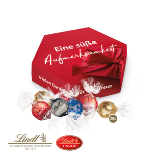 Süße Präsentbox "Maxi" mit Lindor Prainés