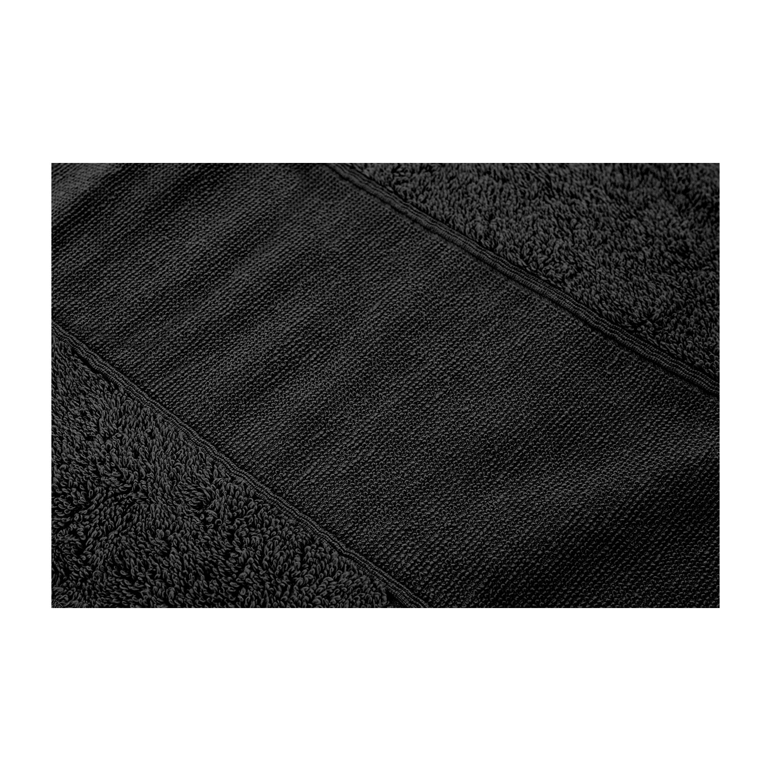 Duschtuch Mari 70 x 140 cm schwarz