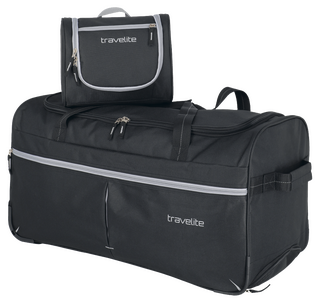 travelite BASICS Trolley RT + Kosmetiktasche