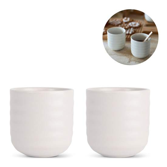 Sagaform Ellen Becher 2 Stück 180ml