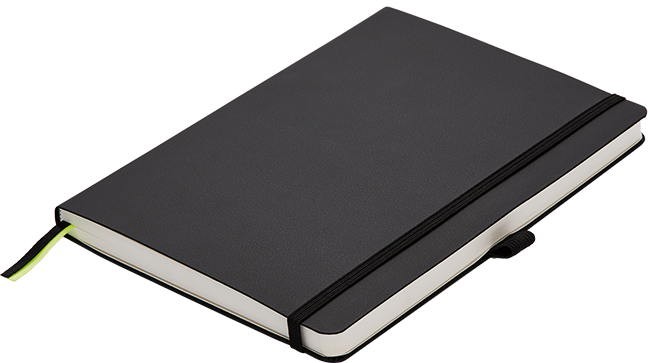 Notizbuch Softcover black A5