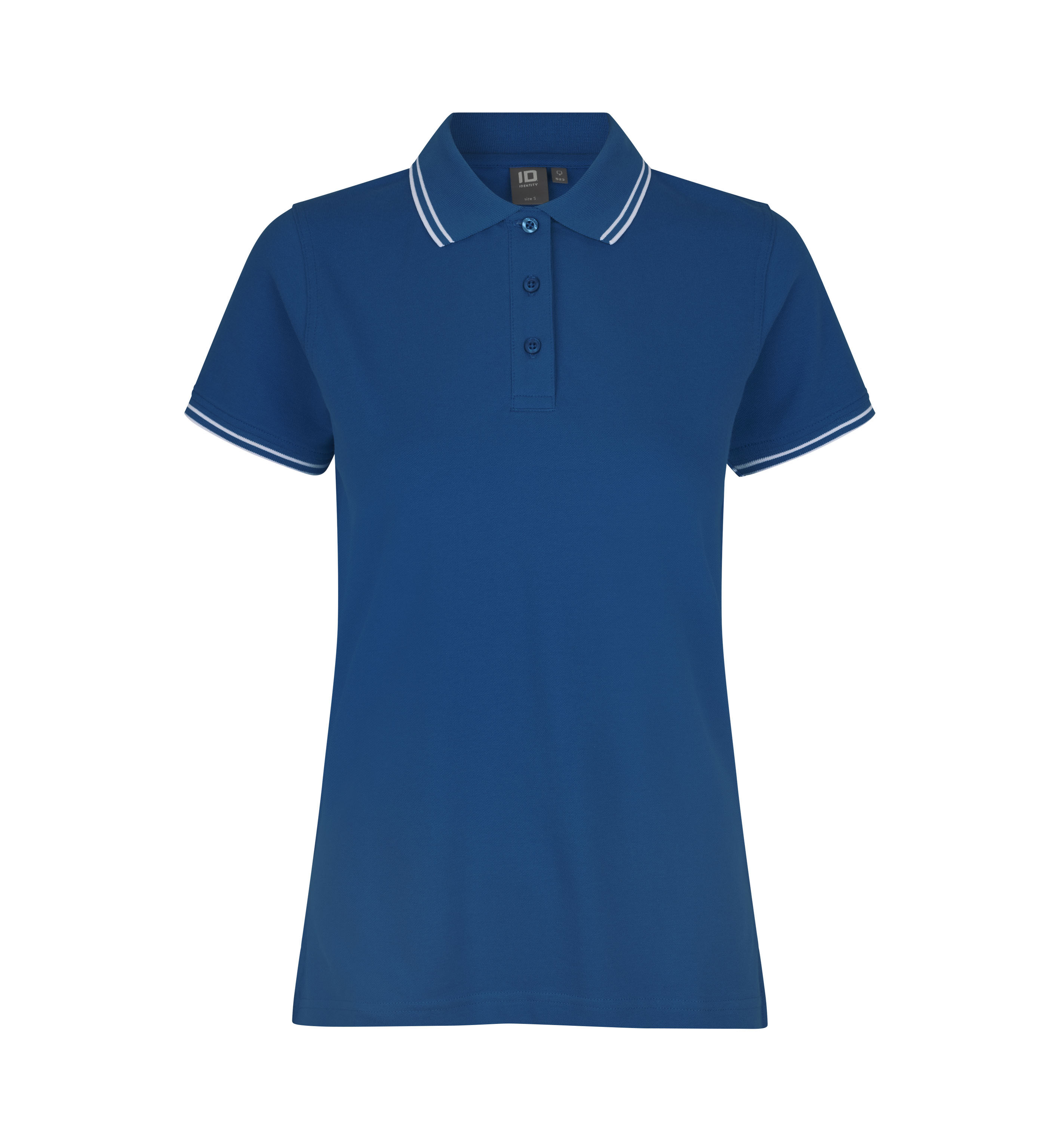 Kontrast Poloshirt | Stretch | Damen