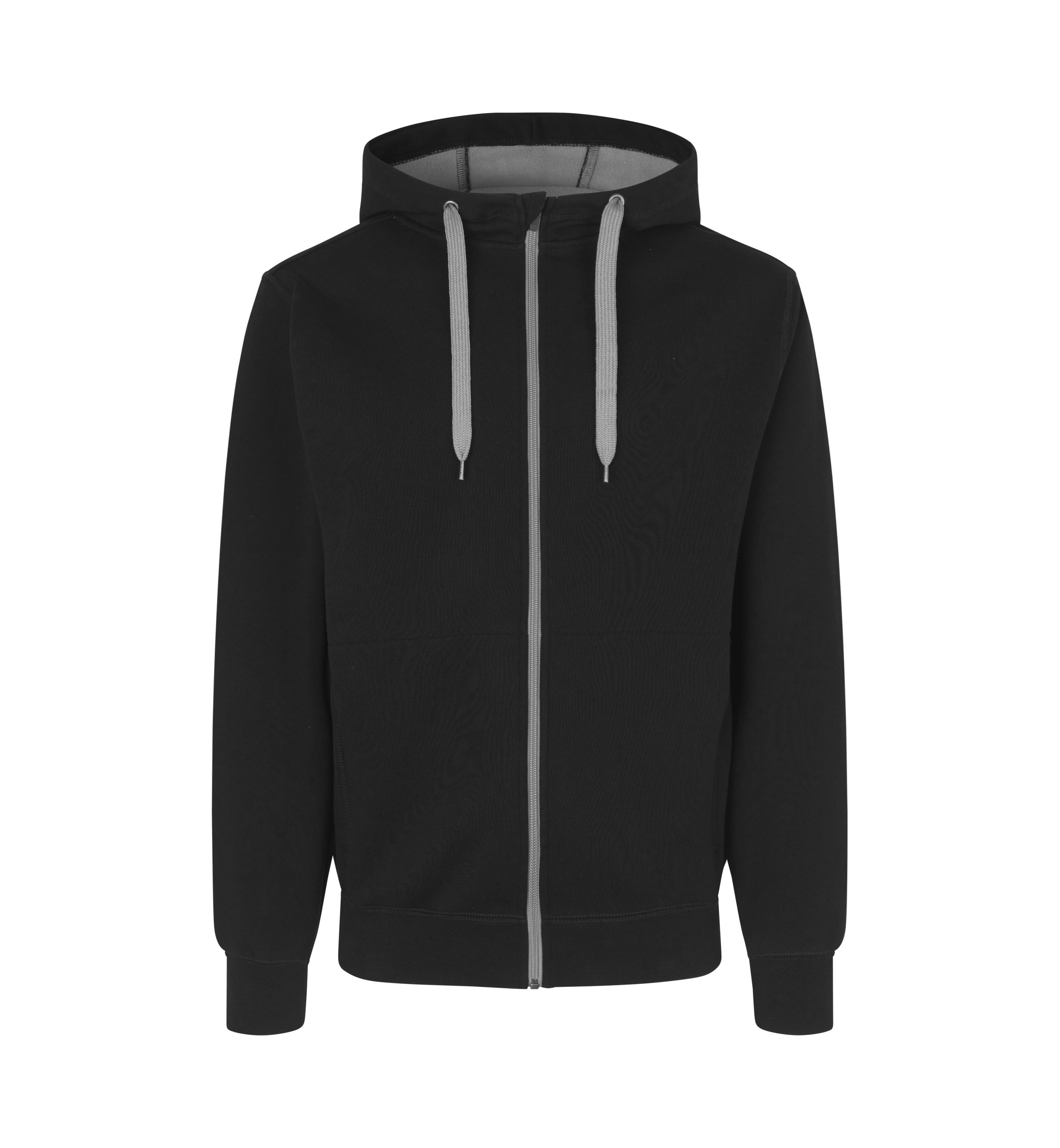 Sweat-Cardigan | eingefasst