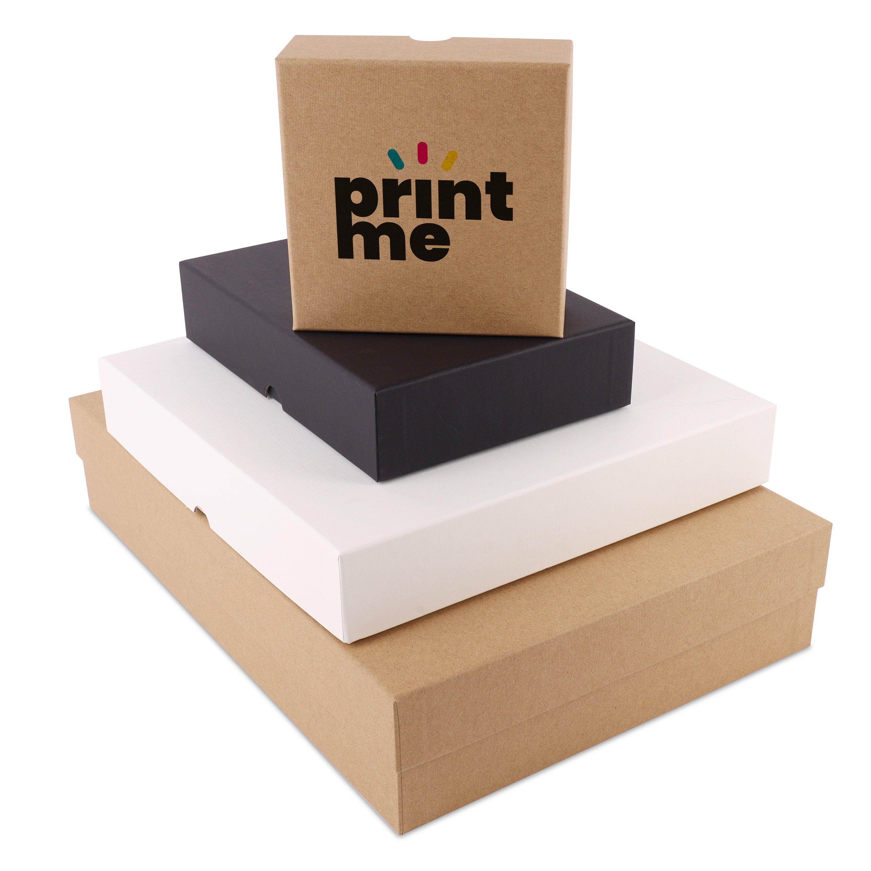 Stülpdeckel Kartonage  VPL014 21 x 15+4,5 cm  weiss