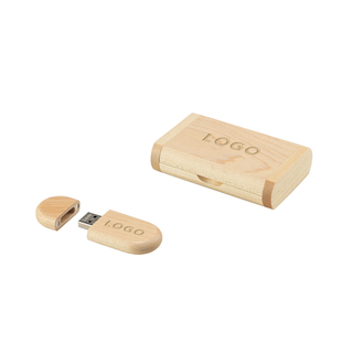 USB Stick WoodBox 1 GB