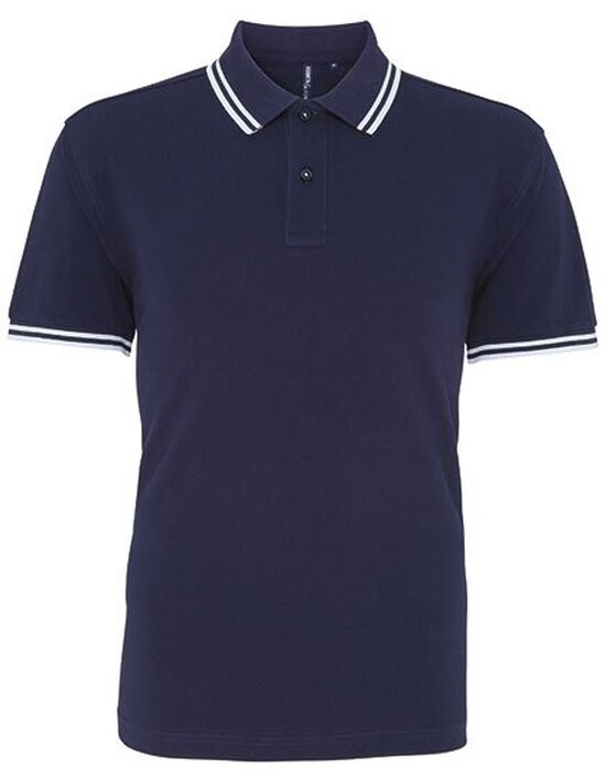 AQ011 Asquith & Fox Men´s Classic Fit Tipped Polo