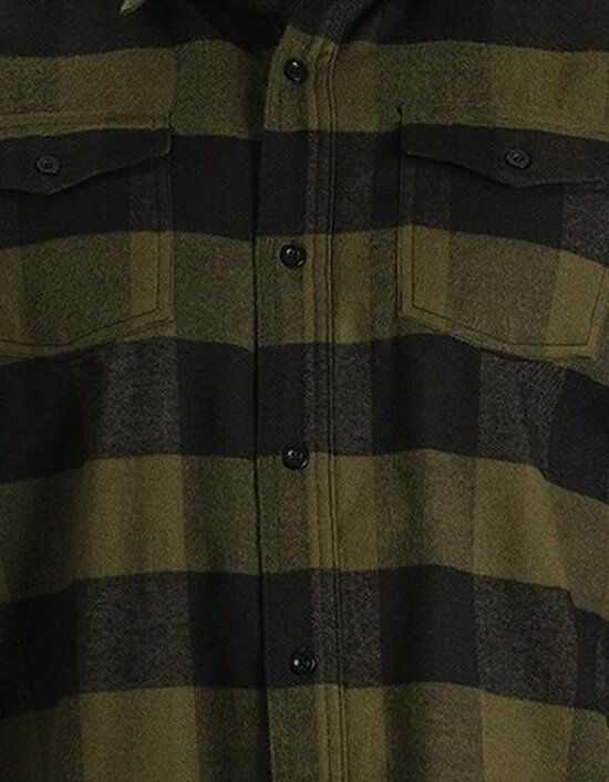 Women`s Woven Plaid Flannel Shirt