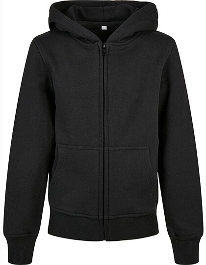 BY188 Kids´ Organic Basic Zip Hoody