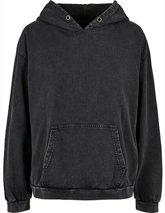 BY194 Ladies´ Acid Washed Oversize Hoody