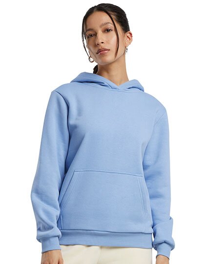 BY289 Build Your Brand Ladies Fluffy Hoody
