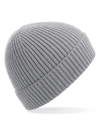 Engineered Knit Ribbed Beanie