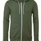 Unisex Zip-Up Poly-Cotton Fleece Hoodie