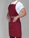 Apron with Grey Ties Crossover