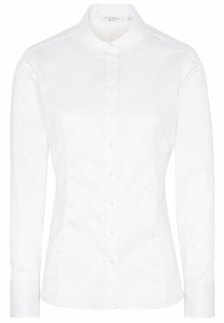 Eterna Bluse Cover Shirt Twill - Slim Fit - Ohne Brusttasche