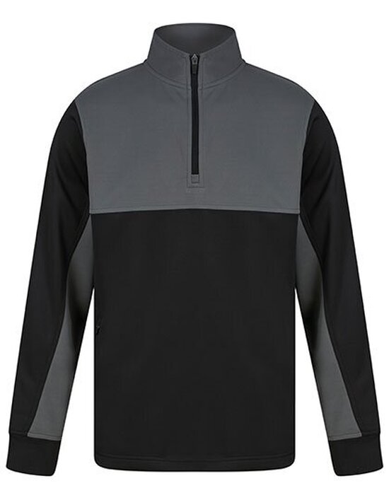FH874 Adults 1/4 Zip Tracksuit Top