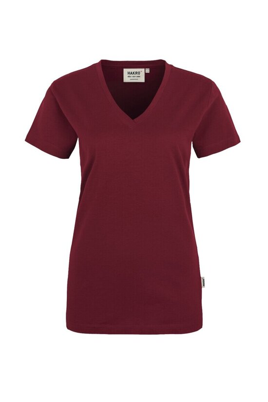 HAKRO Damen V-Shirt Classic NO. 126