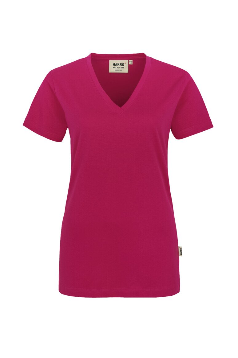 HAKRO Damen V-Shirt Classic NO. 126