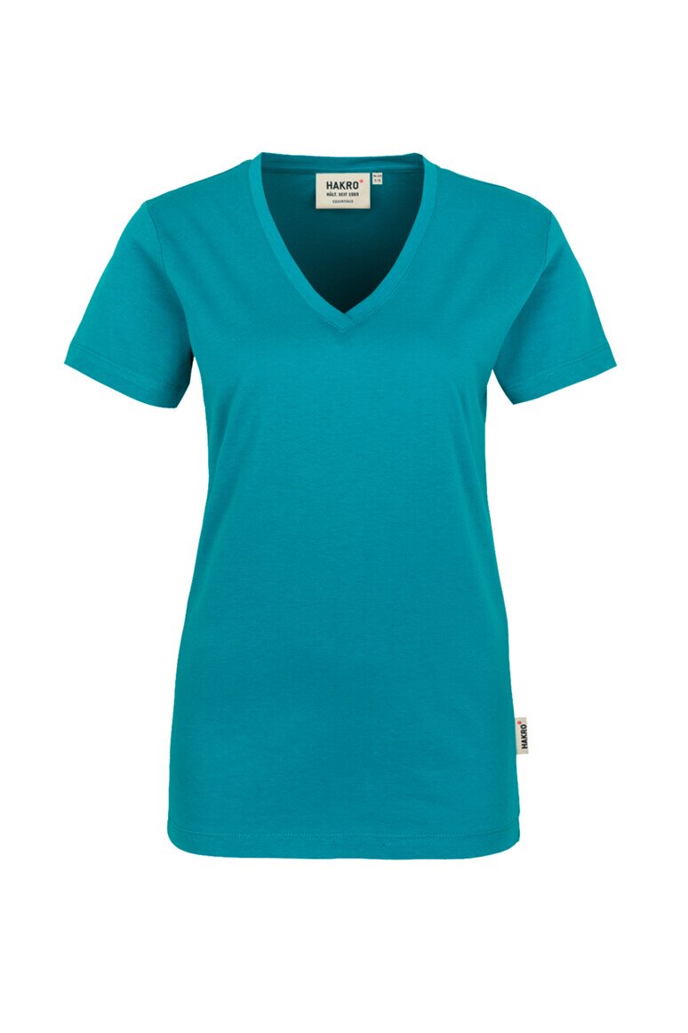 HAKRO Damen V-Shirt Classic NO. 126