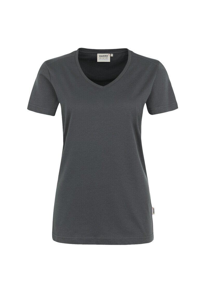 HAKRO Damen V-Shirt Mikralinar® PRO NO. 182