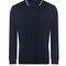JP103 Long Sleeve Tipped 100 Polo