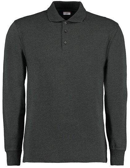 Men`s Classic Fit Piqué Polo Shirt Long Sleeve