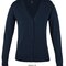 Golden Women V-Neck Knitted Cardigan