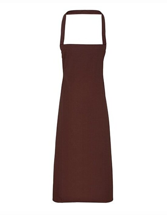 100% Organic Cotton Bib Apron (No Pocket)
