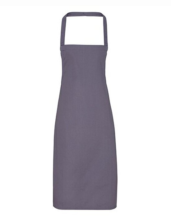 100% Organic Cotton Bib Apron (No Pocket)